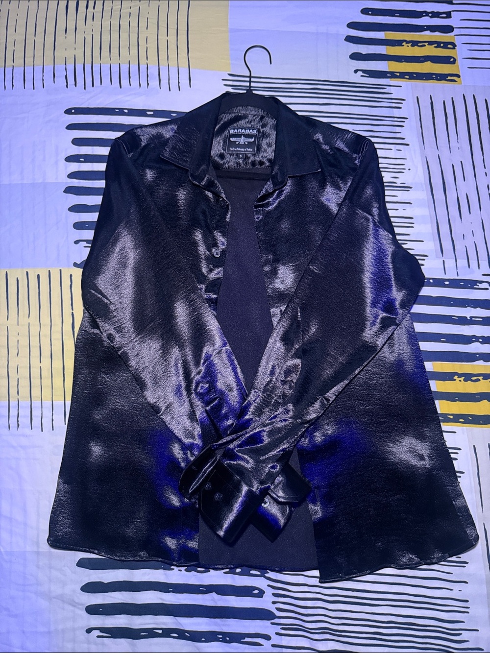 Satin Buttoned Shirt